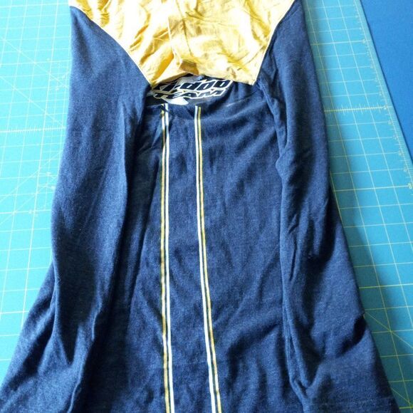 Snowmobile Ski-doo Mens TG/XL Short Sleeve Gray/Yellow T-shirt Snow Sports - Picture 8 of 9